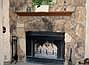 Beautiful Rock Fireplace