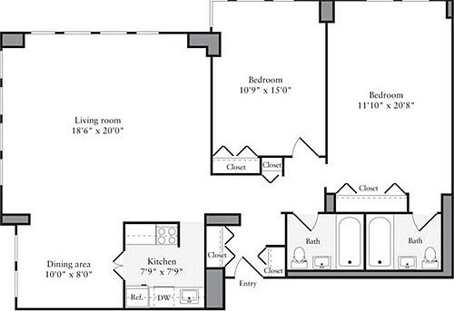 2nd image of 730 Columbus Ave #7-I