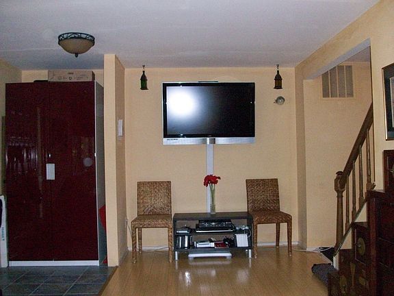 Bamboo floors living room