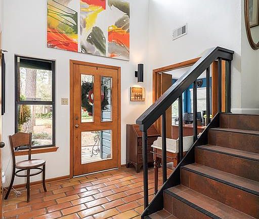 Bright two story entry for all your guests.