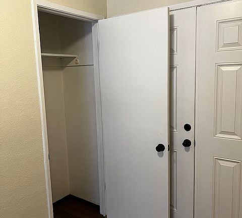 Front Entry Way Coat Closet
