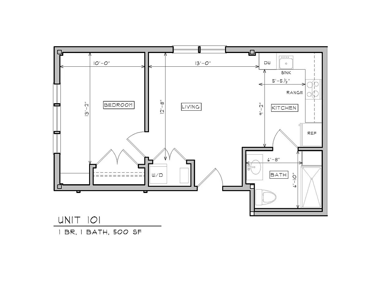 Floor plan 101-501