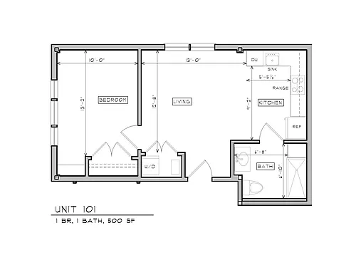 Floor plan 101-501