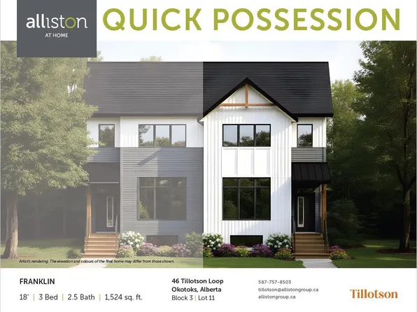 46 E Tillotson Loop, Okotoks, AB T1S 1S5