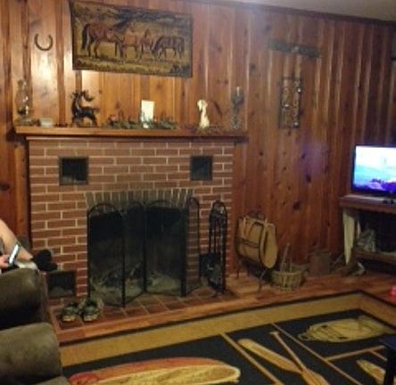 cozy fireplace