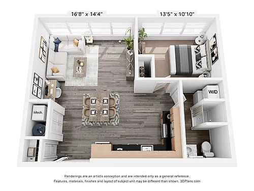 Floor plan 1D733