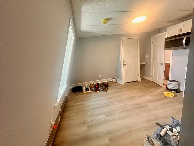 Entry into kitchen and bath and back door entrance. (see note on kithcen appliances. )