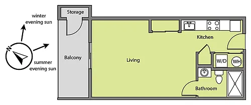 Floor plan 316 TOP FLOOR Topeka