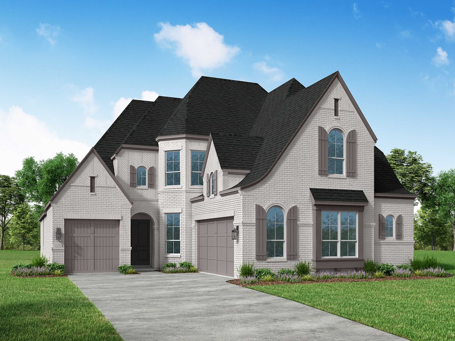 Plan 229 Plan, Woodforest Huntington: Noble Greens