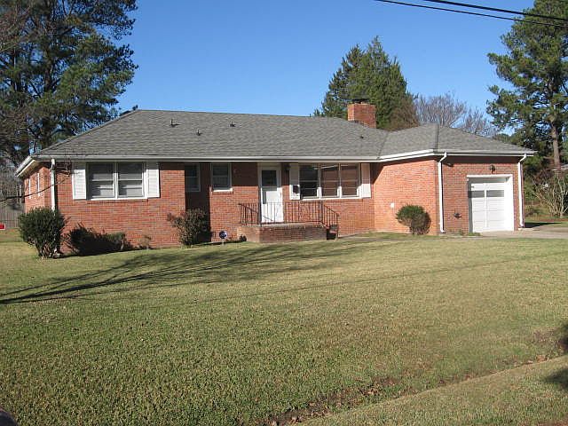 Large front yard.