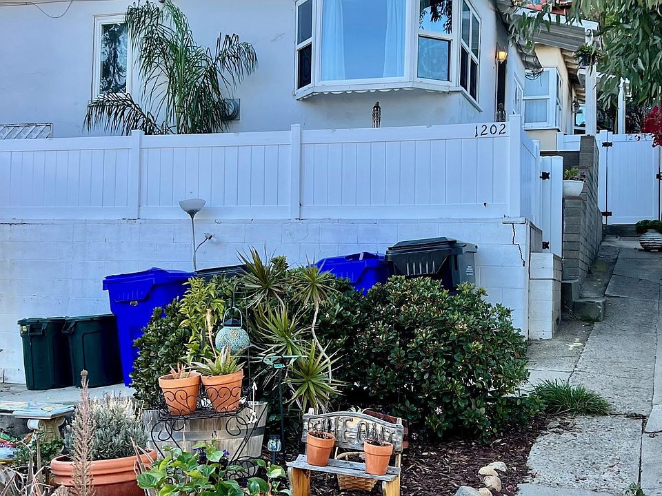 1202 is a stand-alone house (it is the front house on a two-house lot). There is a dedicated off-street parking space in front of the house.