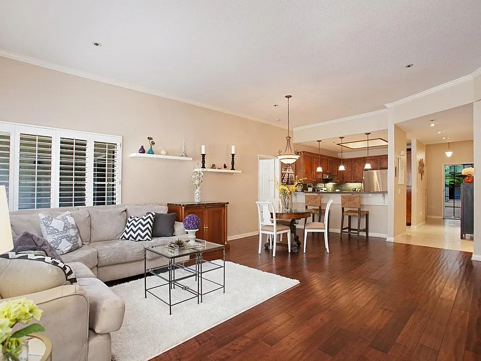 Living Room & Dining Area