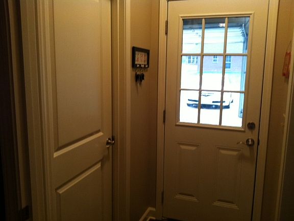 Entry from the garage
