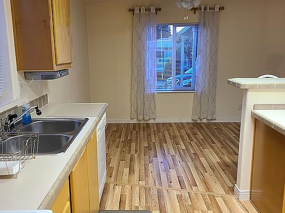 Kitchen into Dining Room