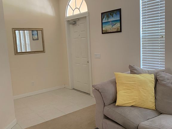 front entry into living rm