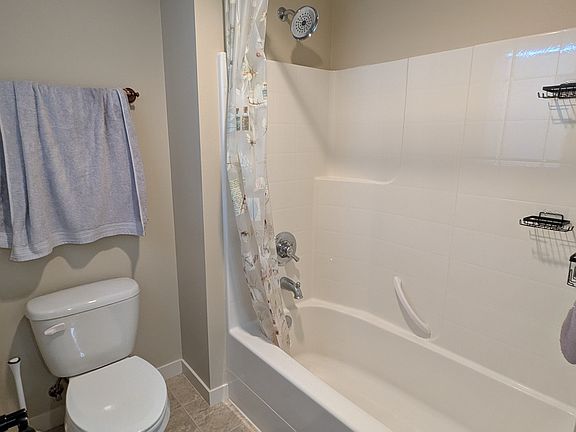 A separate room with a locked door for the toilet and shower.