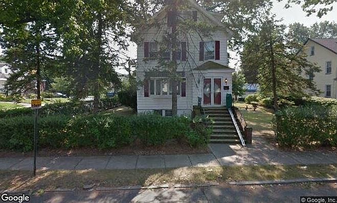 Large corner lot with parking