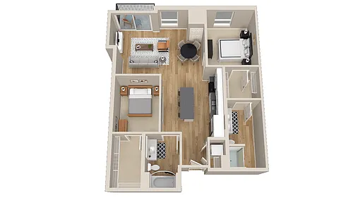 Floor plan Davis