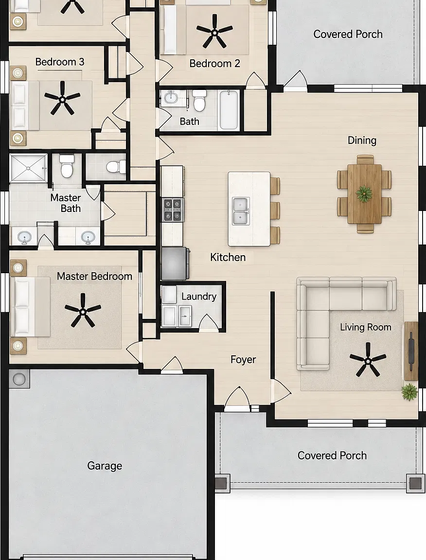 4 bed, 1650 sqft, $3,000 — Photo 4