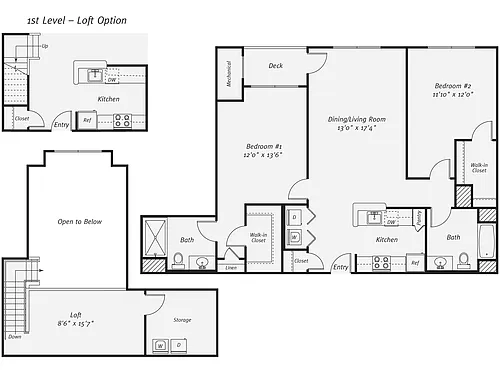 Floor plan B3L