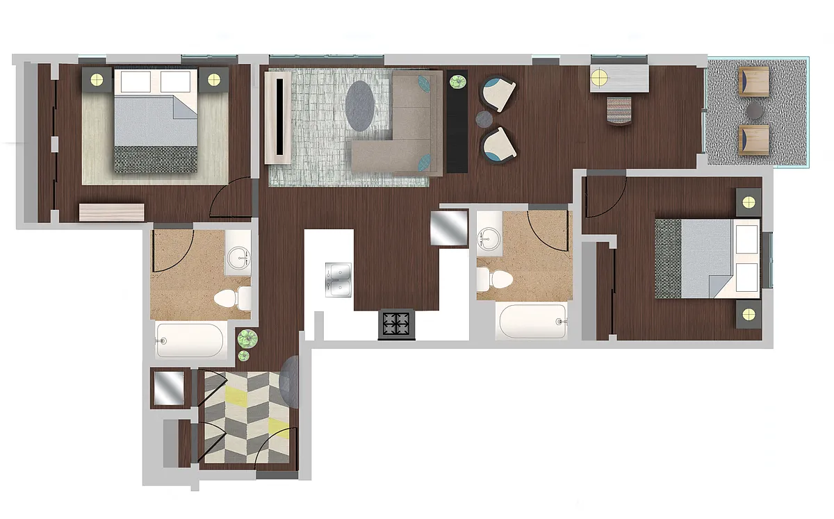 Floor plan D2