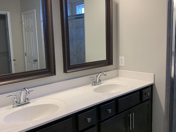 master bath with double vanities