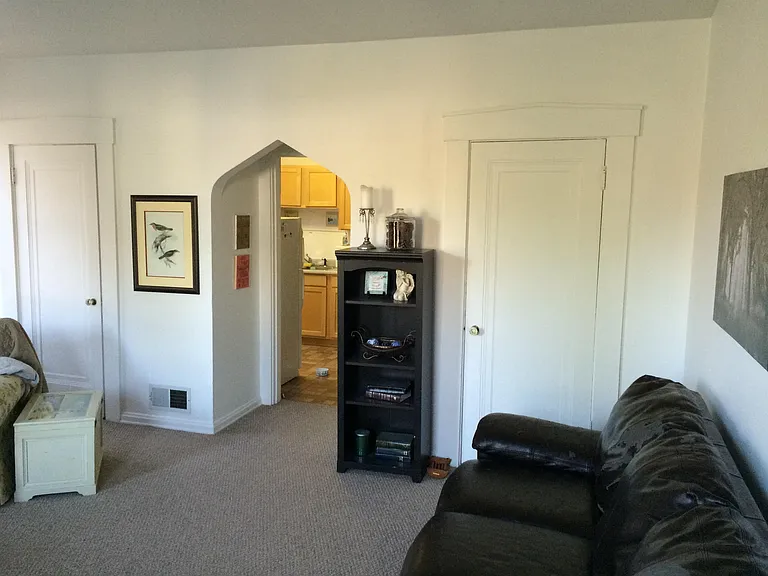 A different setting for the living room. With 2 very large closets.