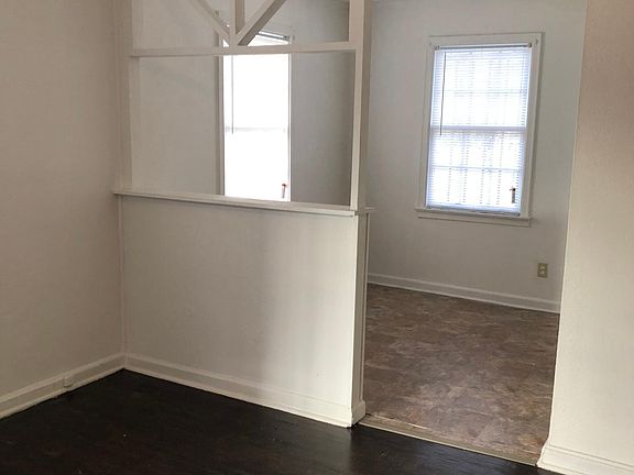 Living room and dining room