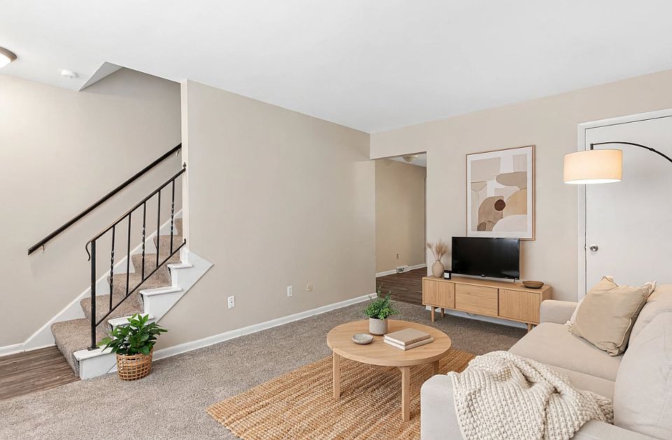 Every townhome has been renovated with fresh, modern finishes.