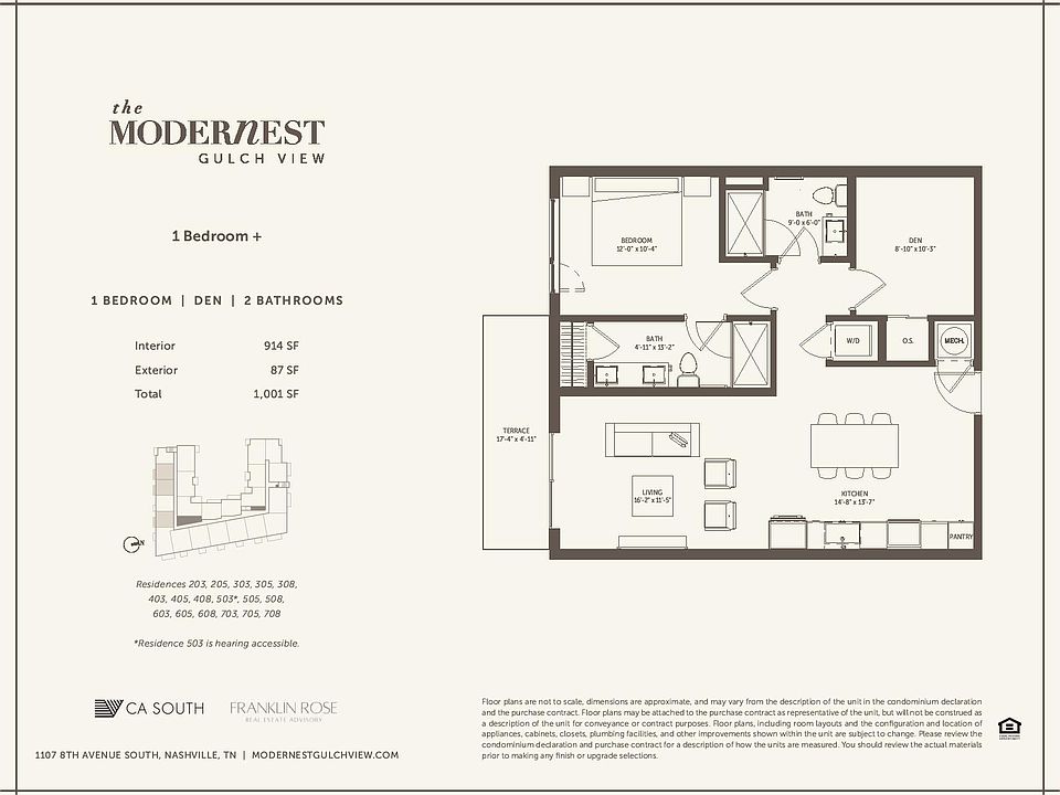 Modernest Gulch View 1 Bedroom