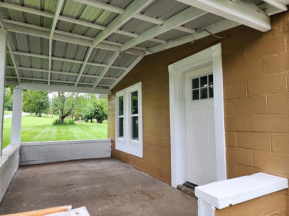 Large front porch