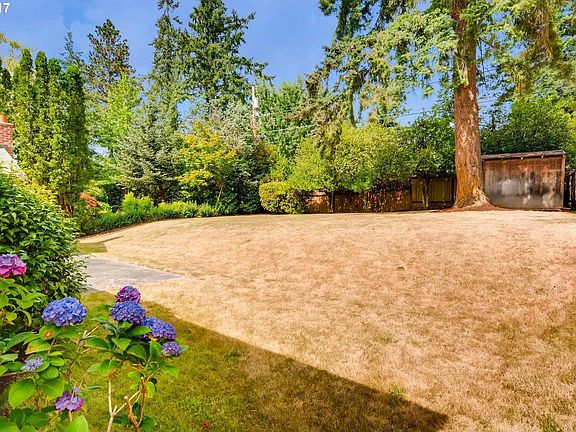 Spacious and private back yard