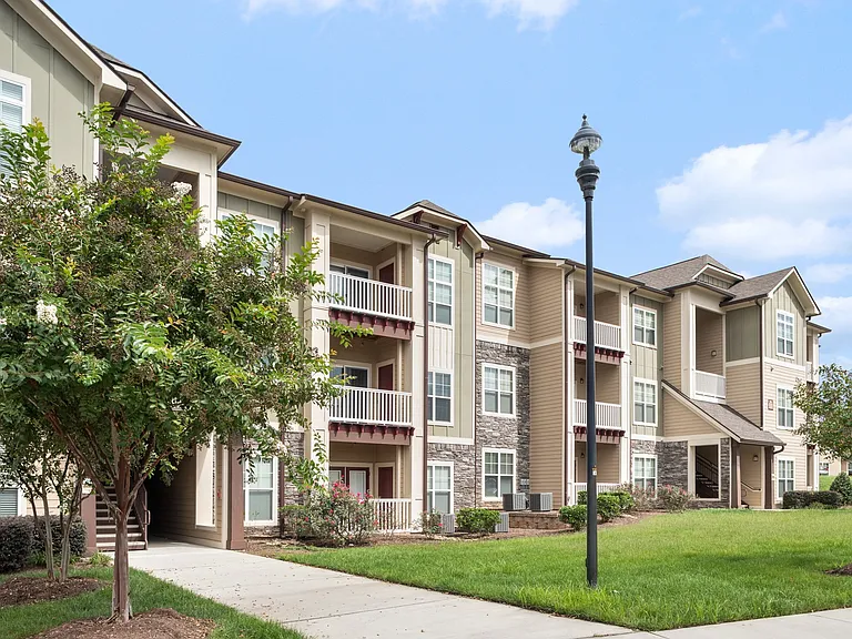 Apartment Exterior and Walkway