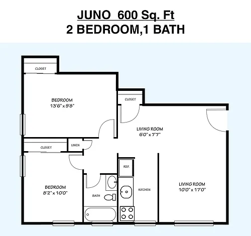 Floor plan Juno