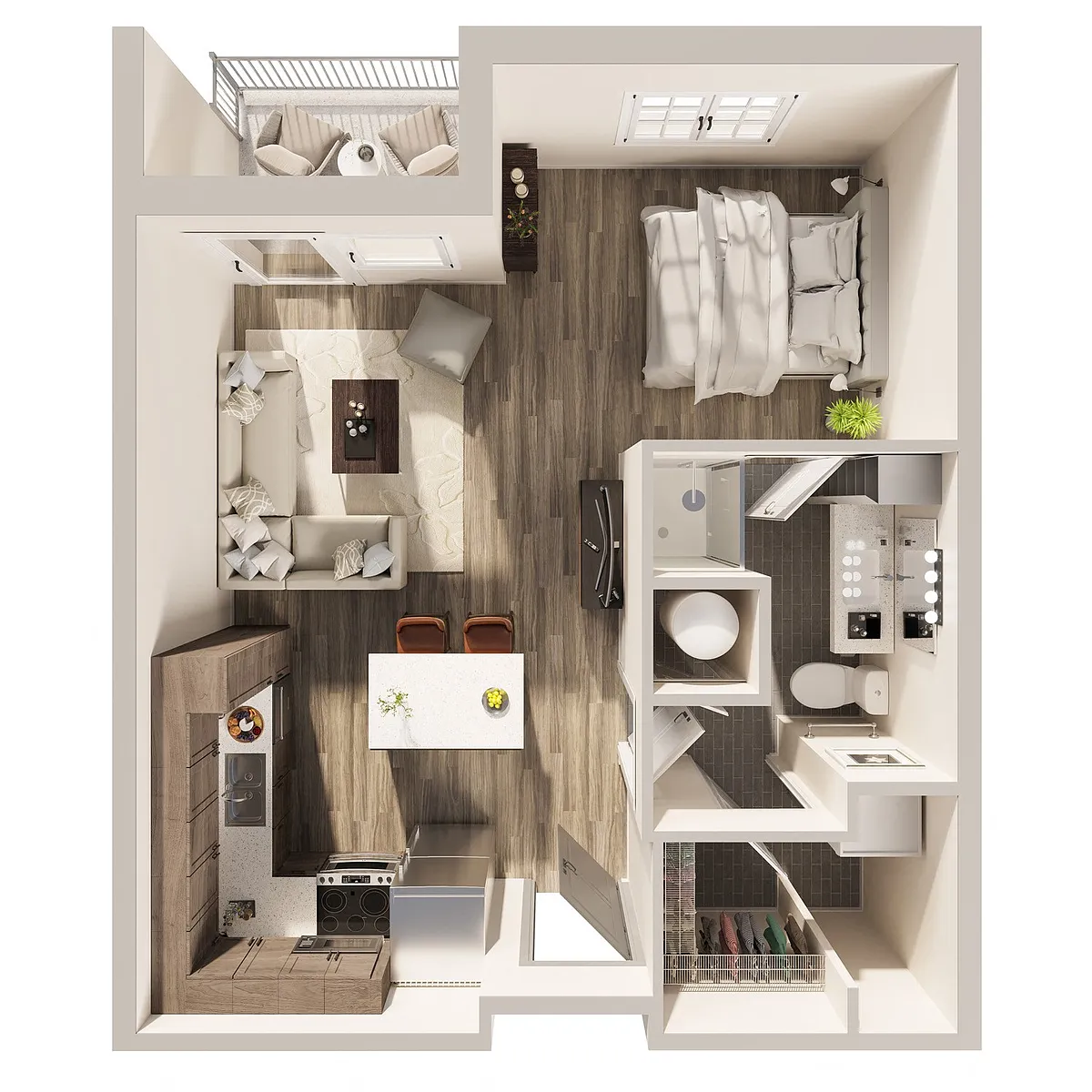 Floor plan Knudson