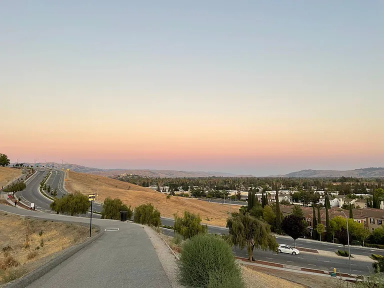Gorgeous views and safe walking paths @ Communication Hill