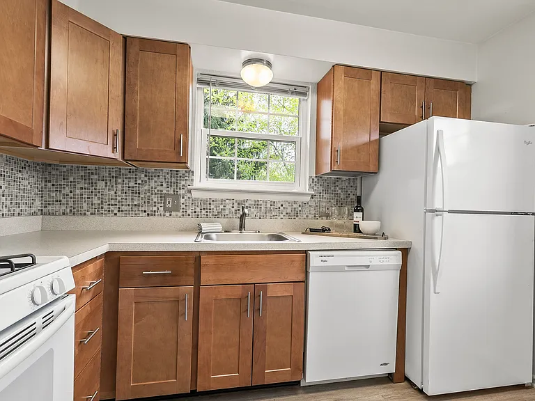 Contemporary Kitchen Style (shown here in a 3-bedroom floor plan)