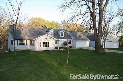Front of Home
						:
						House with Matching Outbuilding is in secluded setting facing West.