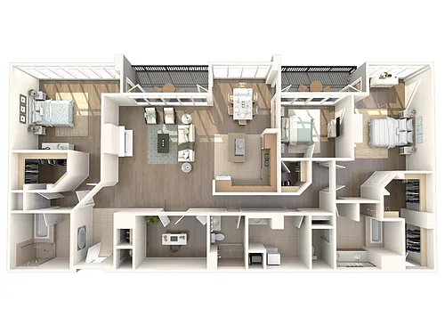 Floor plan Madison - Penthouse