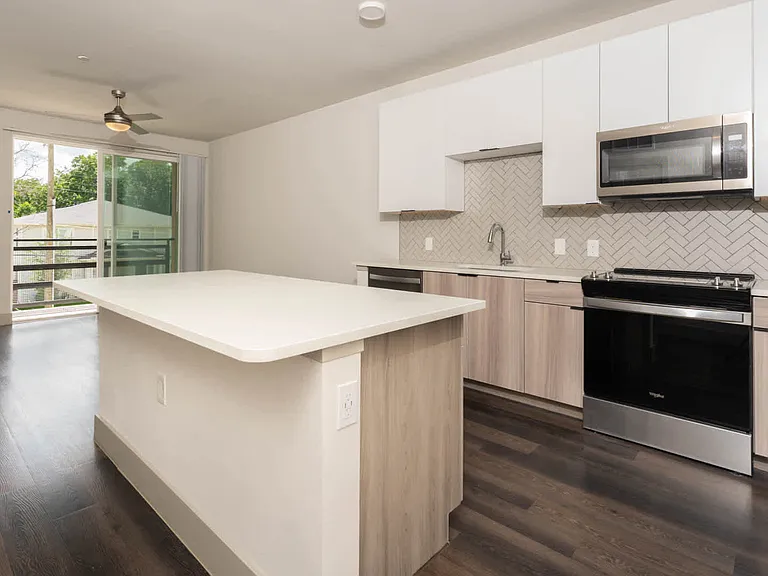 Kitchen with Stainless Steel Appliances