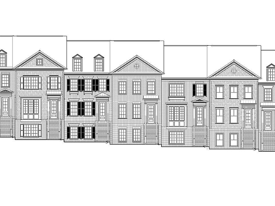 Turnbury Gates New Townhomes, Berkshire, Chamblee Atlanta Georgia