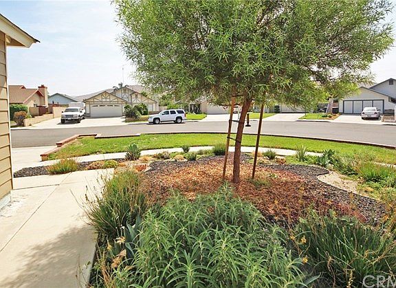 Expansive front lawn