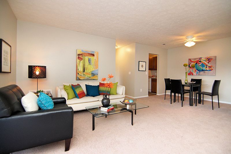 Living Room and Dining Area