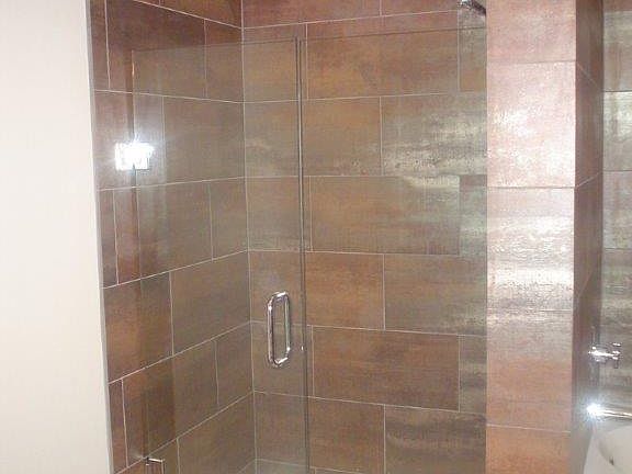 Master shower