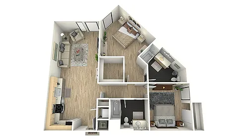 Floor plan B3