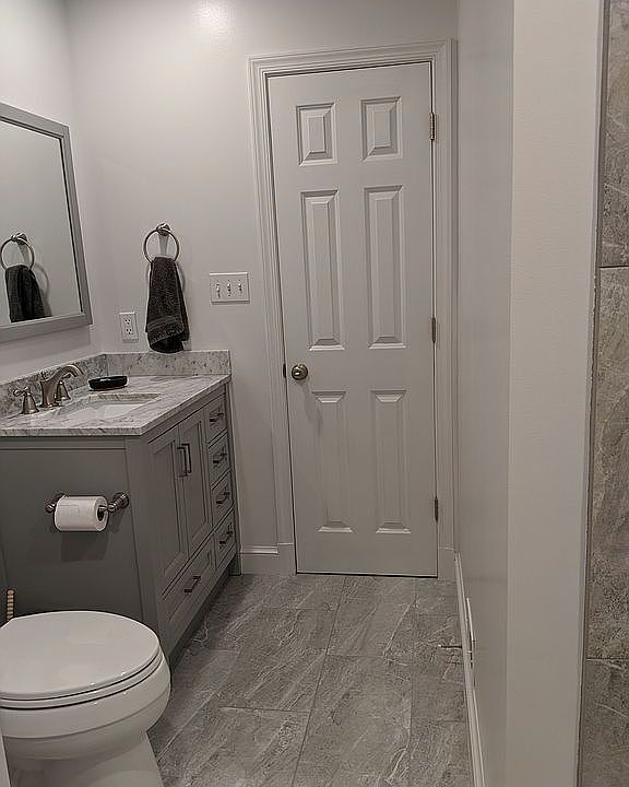 New main level bathroom