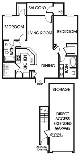 Floor plan Residence Two Upper
