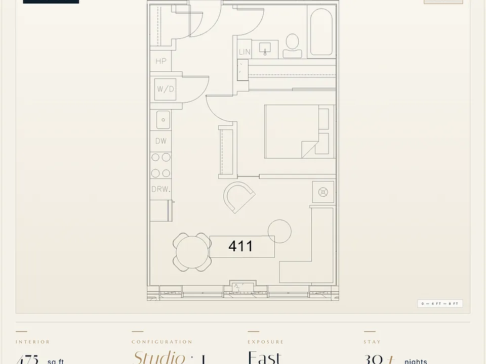 16 Kings Wharf Pl #411