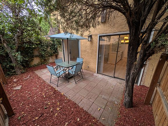Private patio