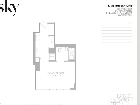 2nd image of 605 W 42nd St Ph 3K